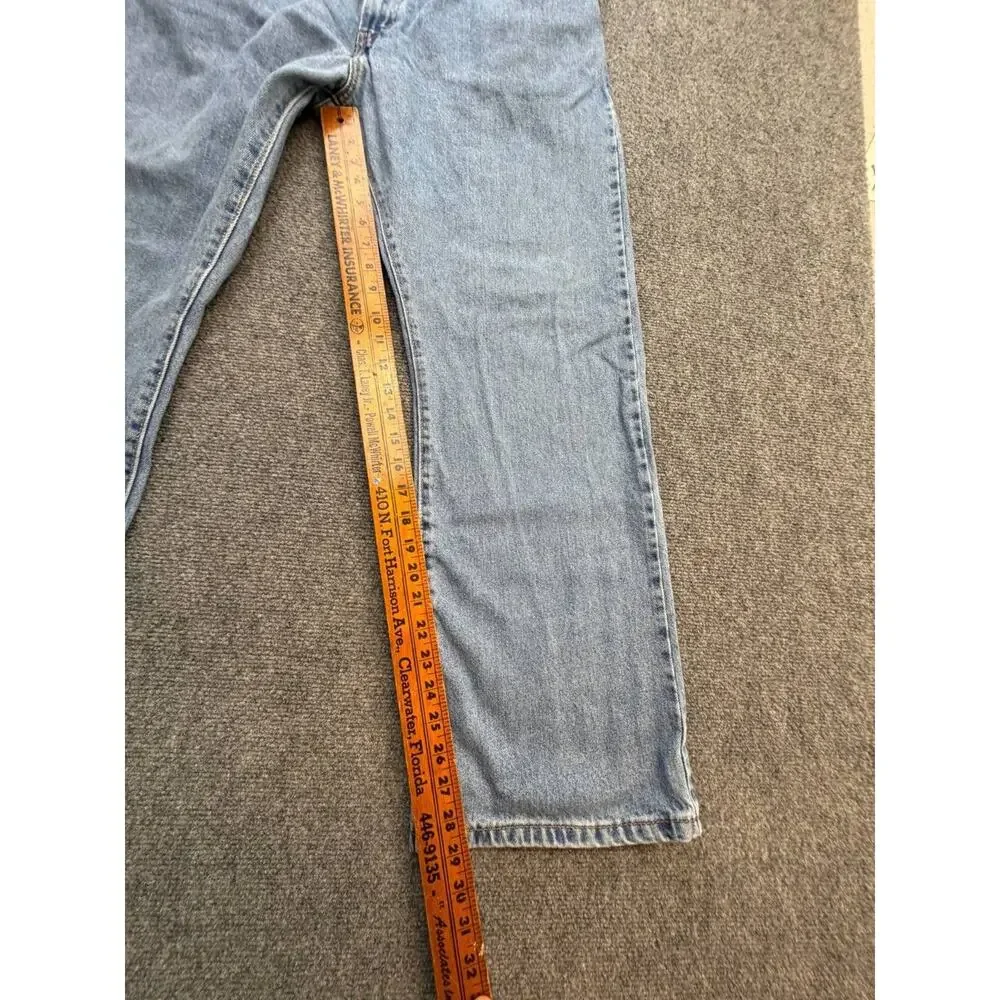 Levi's 517 Men's Jeans 40x30 Light Wash Blue Denim Bootcut 100% Cotton
